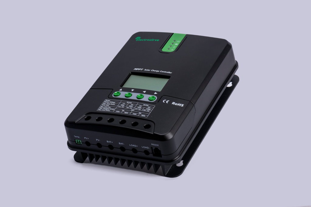 Electrozirve ML2440 40 A 12/24 V Ekranlı MPPT Şarj Kontrol Cihazı (Regülatör)