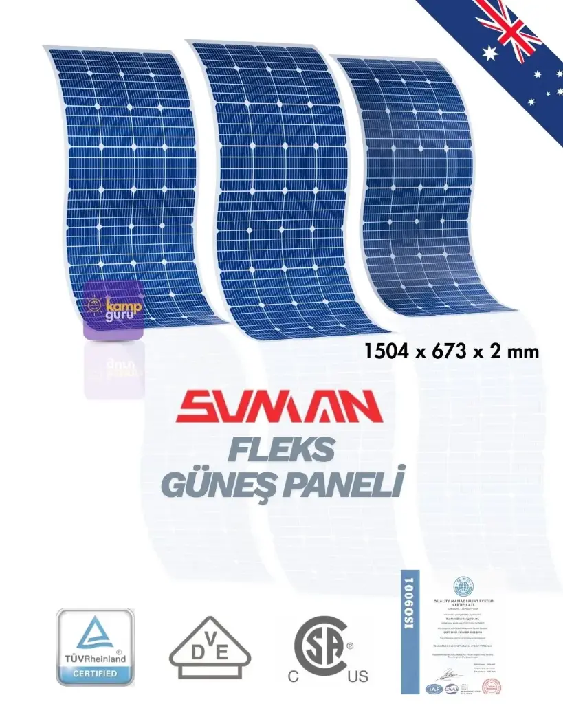Sunman 175 Wp Flex Solar Panel New Zeland