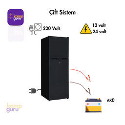 [KG-CIFT-CL-138-SYH] Çift Sistem Cool Life 138 L Siyah Buzdolabı